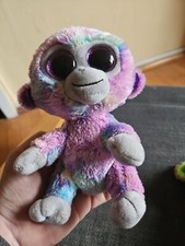 Ty Beanie Boos PLUSH MONKEY Small 6  Zuri Mul...