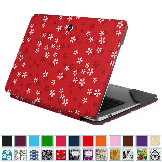 For MacBook Air 13 Inch A1466 / A1369 Folio Case Sleeve Protective Book