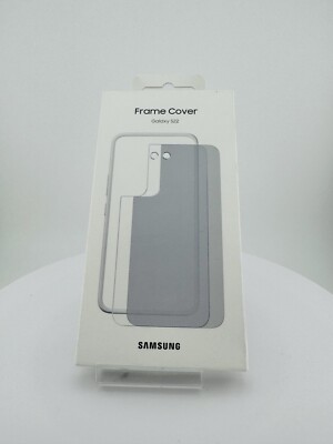 Original Samsung Galaxy S22 Frame Cover Case Hülle EF-MS901CW Weiß