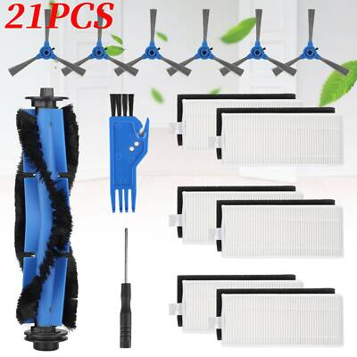 #ad #ad 21Pcs Replacement Side Brushes Filter Parts for Eufy RoboVac 30 11S 25C 15C 35C $14.48