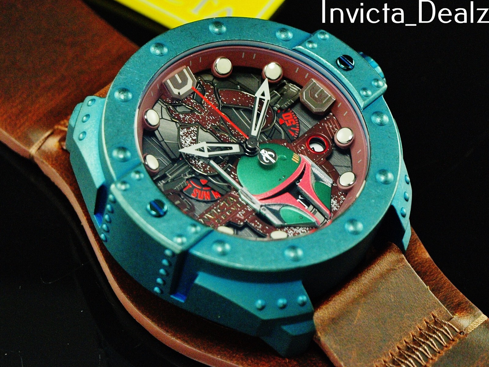 Star Wars Invicta Boba Fett Limited Edition Invicta Star Wars Uhr 