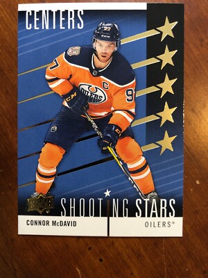 19-20 UD Series 1 Hockey Shooting Stars SSC-1 Connor McDavid
