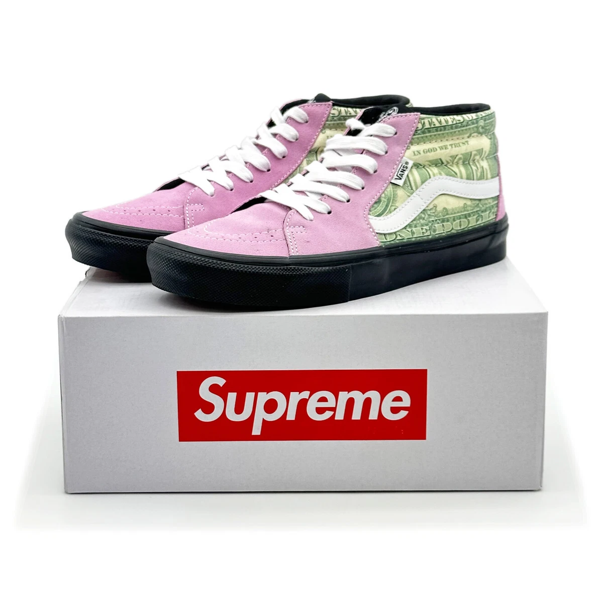 Vans Skate Grosso Mid Supreme Dollar Pink