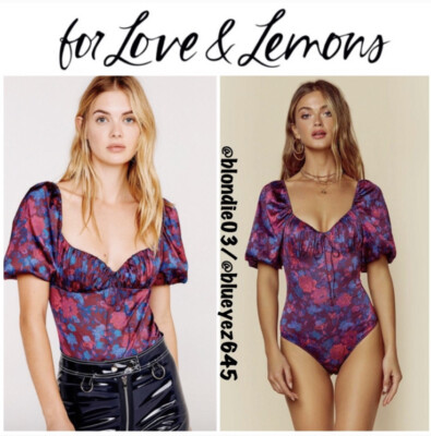 For Love & Lemons Pixie Bodysuit XS