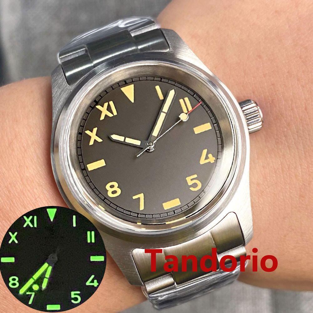 2024-25 秋冬新作 36mm Tandorio 20ATM Sapphire Glass Grey California Dial アナログ(自動巻き)