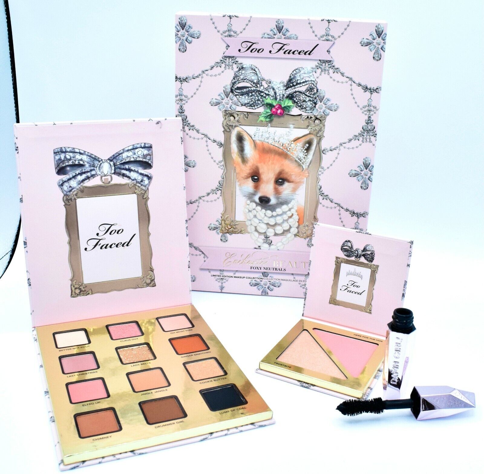 2020 Too Faced Enchanted-Beauty Foxy-Neutrals Holiday Set ($155 Value) NIB NEW!
