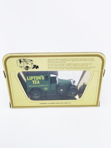 Matchbox Models of Yesteryear 1927 Talbot Green Lipton's Tea DIECAST Car - Picture 6 of 6