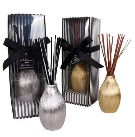 150ML Amber Saffron & Lemongrass Reed Diffuser Set of 2-image