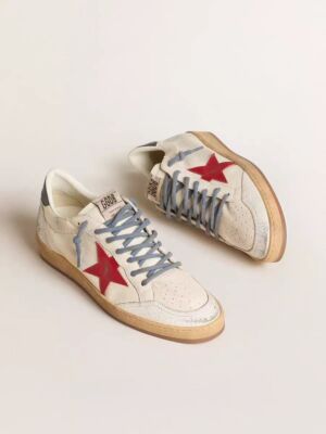 Golden Goose Super Star Red Star Sneakers For Men And Women Ggdb
