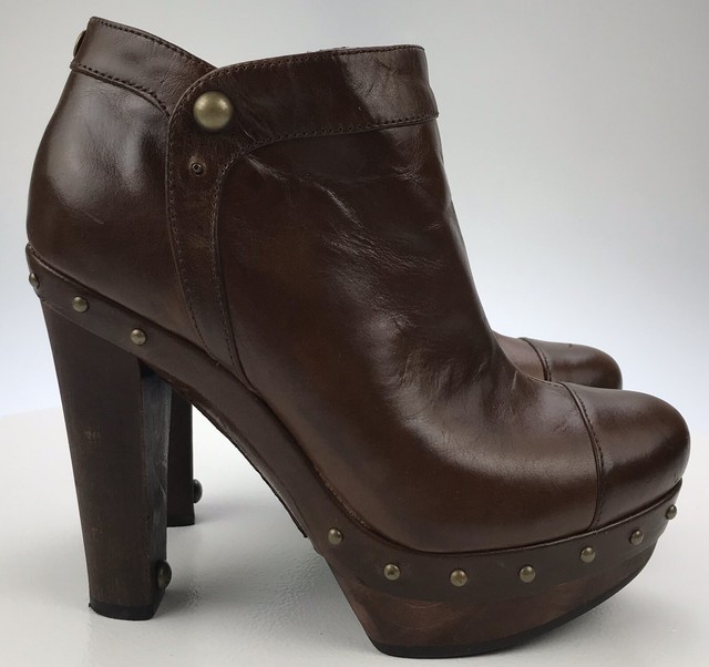 ugg ankle boots heel