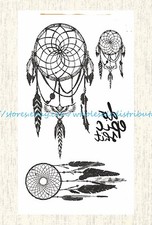dream catcher temporary tattoo bohemian boho