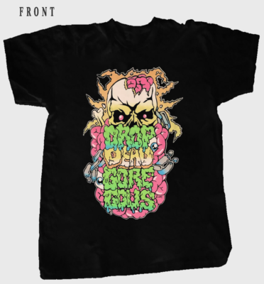DROP DEAD, GORGEOUS Zombie Logo Band Gift For Fan All Size S to