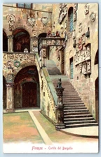 FLORENCE - Cortile del Bargello ITALY Postcard