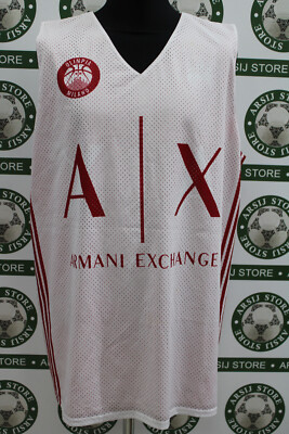 Maglia Canotta Basket ARMANI MILANO TG XXL shirt maillot trikot