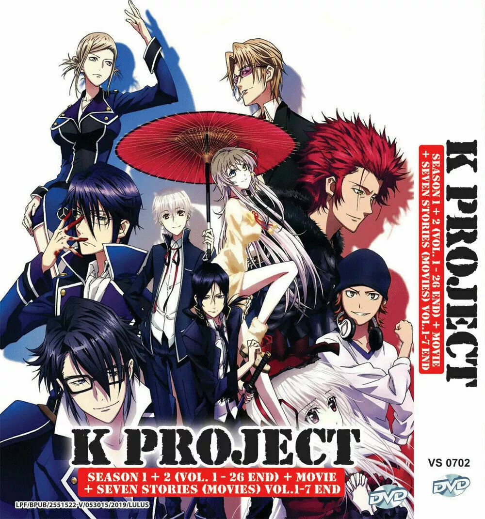 Anime Review: K Anime / K Project (S1, Movie: K: Missing Kings, S2