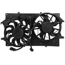 Electric Radiator Condenser Cooling Fan Assembly For 2003-2004 Ford Focus 2.0L