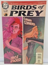 2003 DC Comics Birds of Prey Oracle Attacked! Canary Cornered! #52