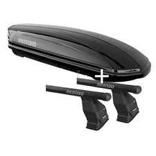 Dachbox MAA400L+Dachtr&auml;ger Tema f&uuml;r Mercedes GLC Coup&eacute; C253 5T&uuml;r ab 20
