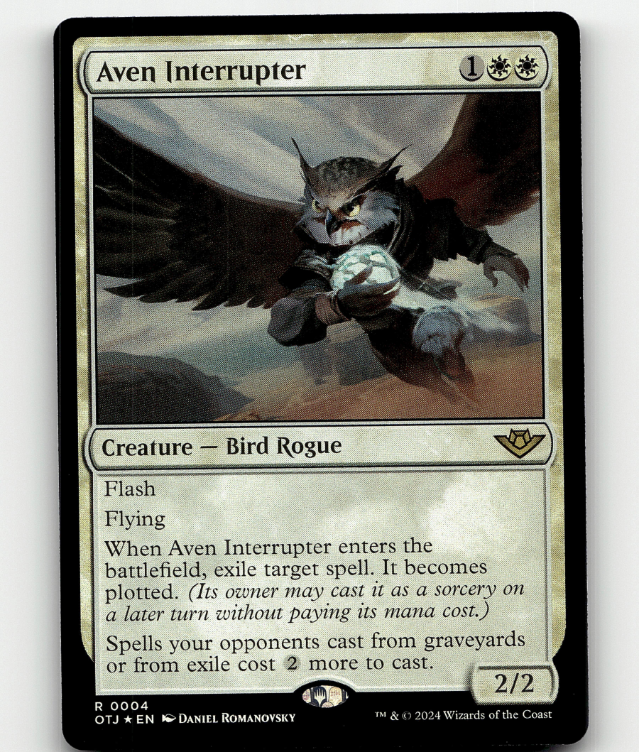 FOIL - MTG Aven Interrupter #4 - Outlaws of Thunder Junction | eBay