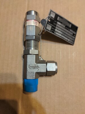 Swagelok SS-R4M8S8 SS High Pressure Proportional Relief Valve FNSP Rebuilt 