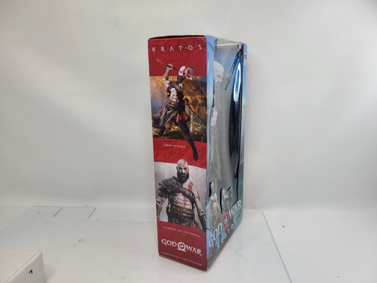 Open Box NECA - God of War 2018 - 1/4 Scale Action Figure - Kratos -  Olympus 17