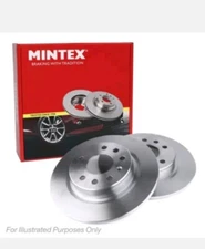 MINTEX FRONT BRAKE DISCS MDC1567 FOR HONDA STREAM 2.0 2001-06