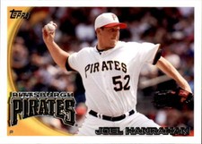 2010 Topps Update Joel Hanrahan #US-257 Pittsburgh Pirates