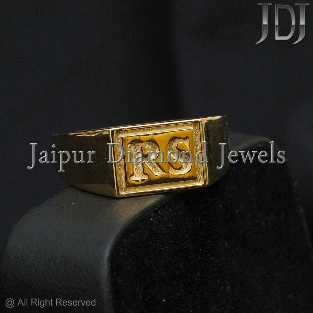 BRJ 22 Carat Gold Rings for Couple at Rs 4150 in Ludhiana | ID: 21863636291