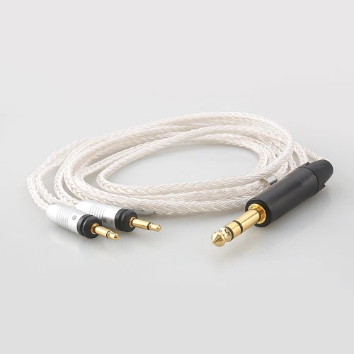 Cable de auriculares plateado de 16 núcleos de alta gama para Elear Elegia Stellia transparente focal - Imagen 5 de 22