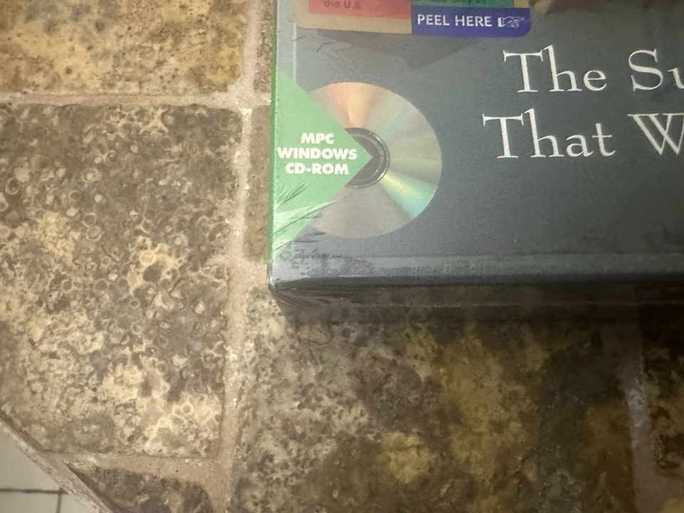 Myst Big Box PC Second Print for Windows Factory Sealed Broderbund Near Mint - Image 2 of 4