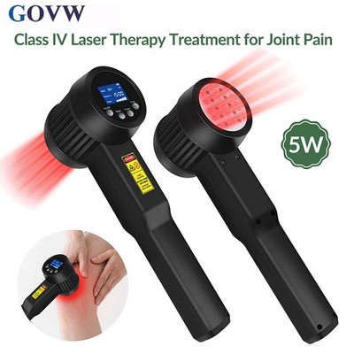 650nm 808nm Cold Laser Therapy Device LLLT for Pain Relief & Tissue Repair 5W
