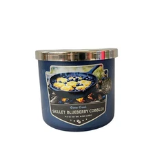 Goose Creek Skillet Blueberry Cobbler 3 Wick Candle 14.5 oz