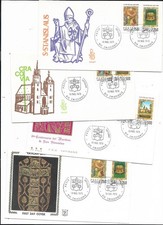 1979 Vatican City 900th Anniv. Death of Saint Stanislaus (SC# 648/651)  4 FDC's