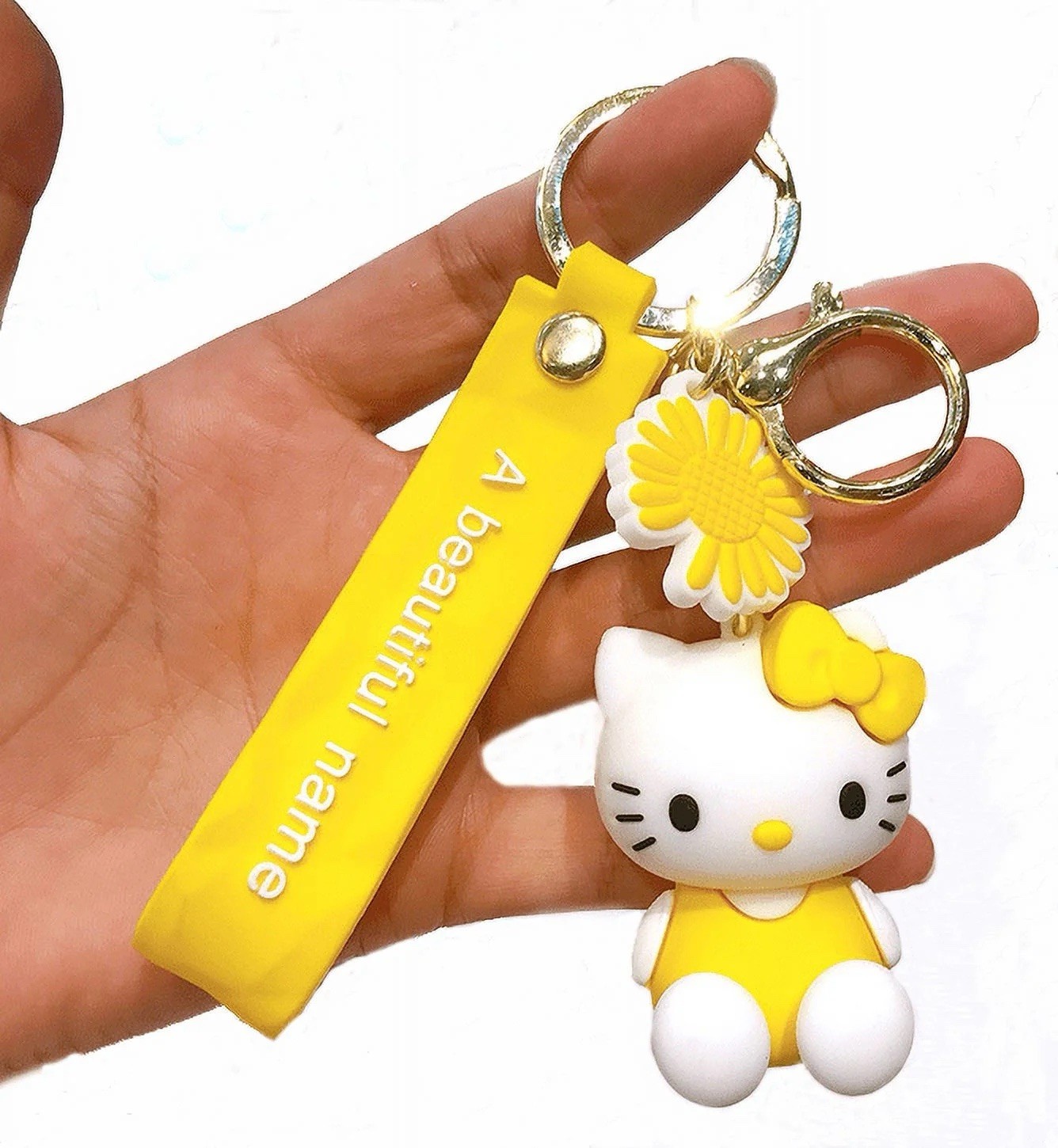 Cute Hello Kitty Keychain Lanyard Charm