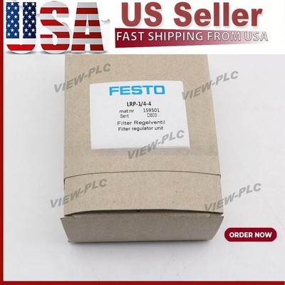 New LRP-1/4-4 Festo 159501 Fast Shipping Precision pressure regulator