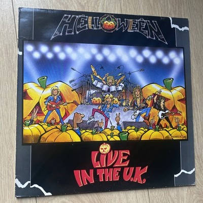 Helloween - Live In The UK LP . 1989 OG