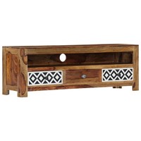 Akazieholz Massiv Tv Schrank Fernsehschrank Lowboard Fernsehtisch Vidaxl