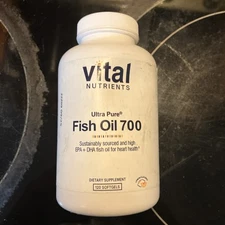 Ultra Pure, Fish Oil 700, Lemon, 120 Softgels
