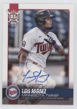 2021 Topps Big League Big League Luis Arraez #BLA-LA Auto 06z2