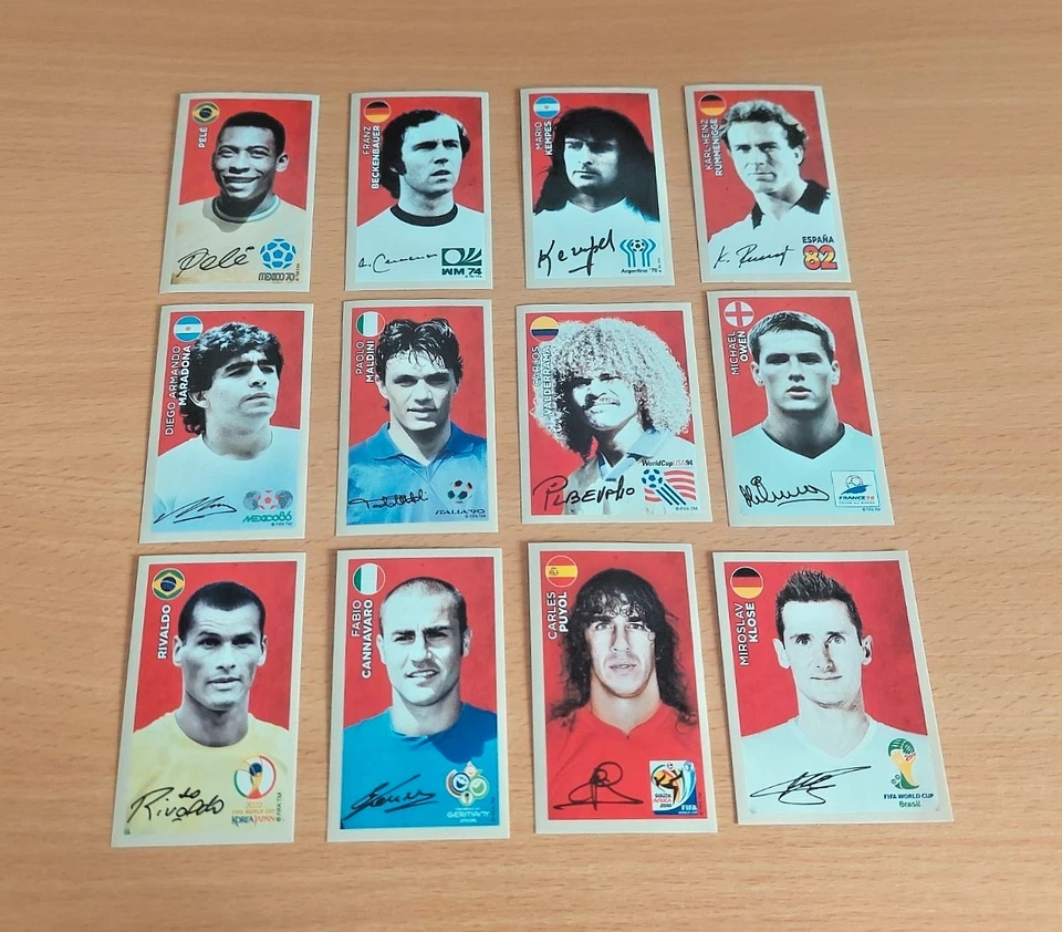 Panini Wm 2018 - Sticker - Komplett Set - Coca Cola Austria C1 - C12 -World Cup - Bild 1 von 1