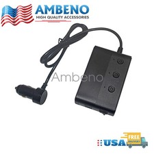 3 way car cigarette Lighter Socket Splitter USB Fast Charger Power Adapter 12V