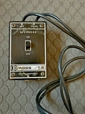 Vintage Koss T3 Speaker/Headphone Switch Y