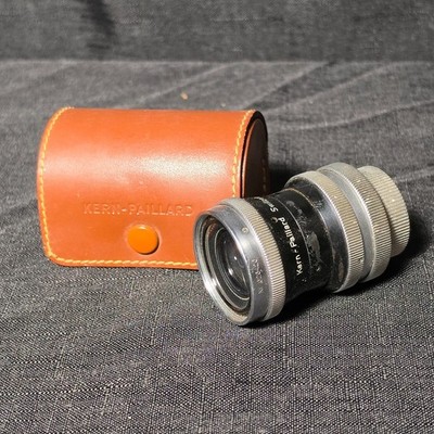 Kern-Paillard Switar 10mm f/1.6 H16 RX Lens Bolex 16mm Movie Camera w/ Case