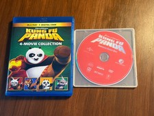 Kung Fu Panda 4 Movie Collection Blu-ray - Like New- NO Codes-Switched Case-Read