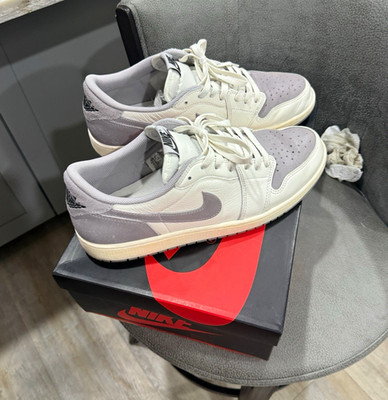 Jordan Air Jordan 1 Retro Low OG ''Atmosphere Grey'' Sail/Black CZ0790-101 2023