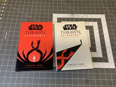 Star Wars Thrawn Ascendancy Timothy Zahn Lot Of 2  Books- First Edition