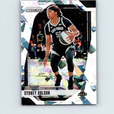 2024 Panini Prizm WNBA Sydney Colson #73 Cracked Ice Prizm Las Vegas Aces