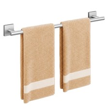 Brushed Nickel Towel Bar, 24 Inch Towel Racks for Bathroom