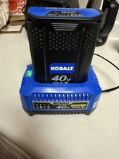 KOBALT 40v Lithium Ion Battery 3.0 Ah With Charger KB 340-06
