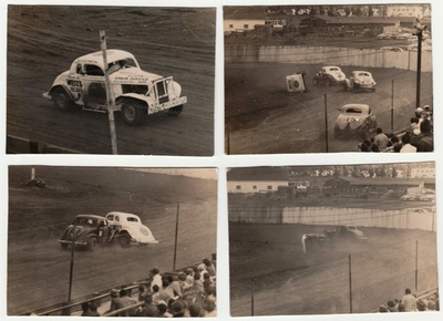 #ad Vintage Napa Dirt Track Race Car Photo Lot Wests Recaps Union Service $49.99